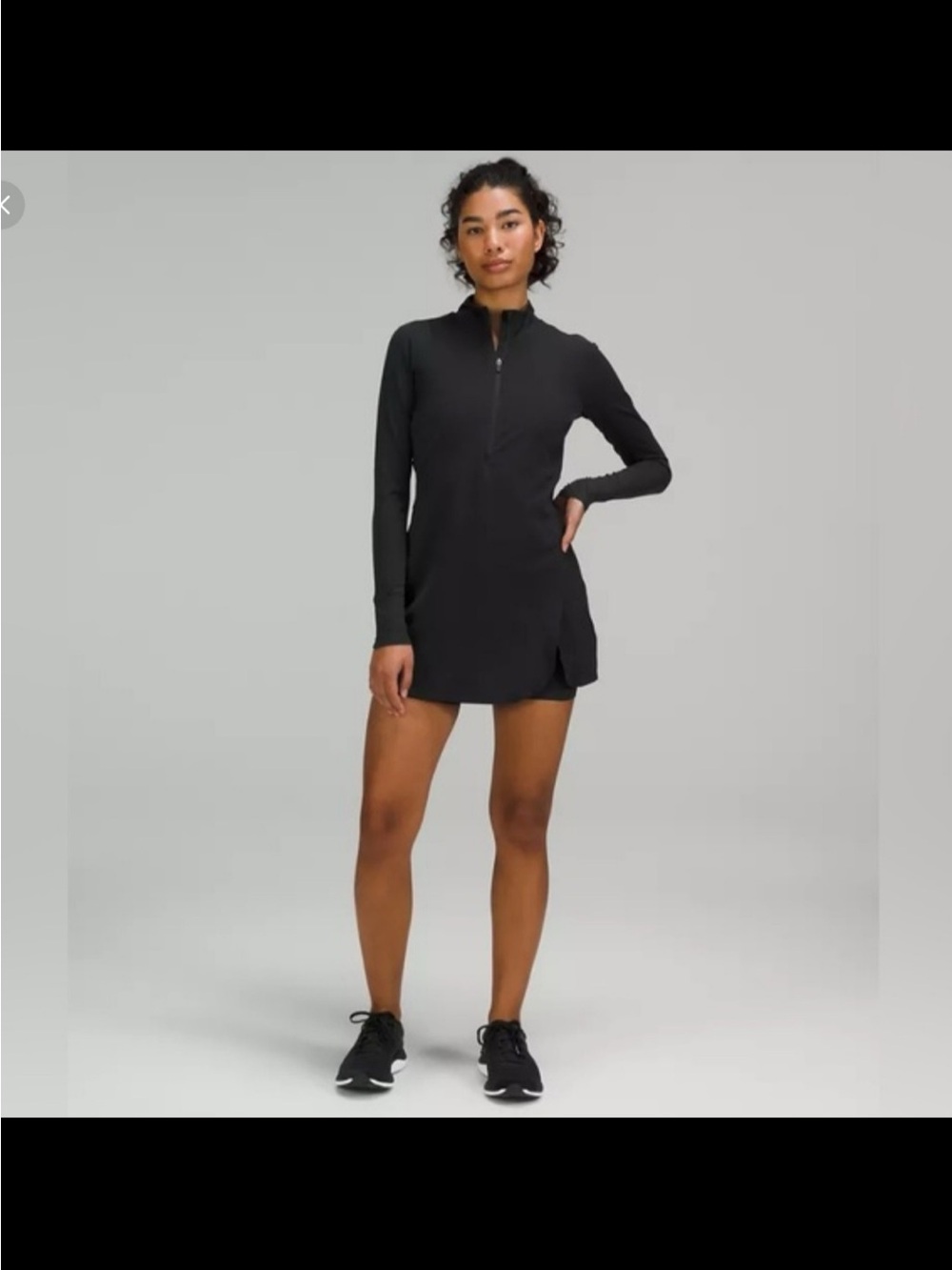 lululemon athletica Nulux Long-Sleeve Tennis Dress - Black